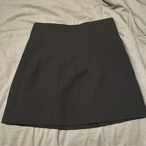 NWOT Zara black mini skirt